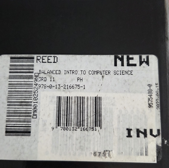 David Reed Black Computer Science Book - Picture 5 of 7